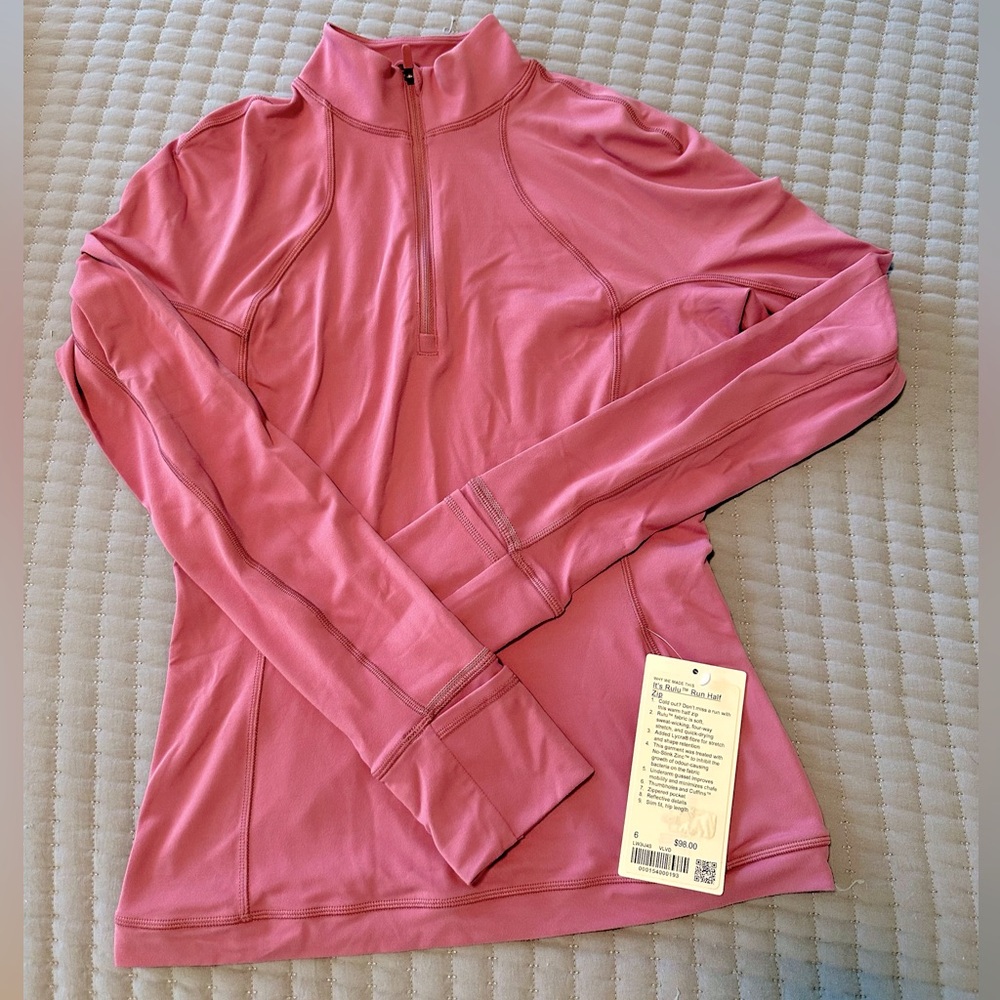(Lululemon) It’s RULU run 1/2 zip